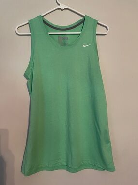 Nike Women’s Mint Green Dri-FIT Tank Top